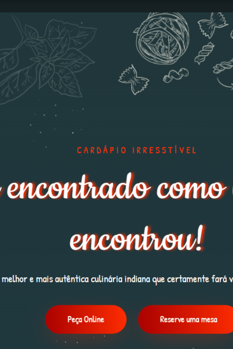 Template Restaurante